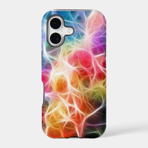 coque iphone Coloré clair rose vert Net