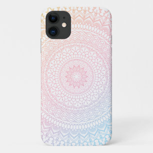 Coque iphone coloré Rainbow Mandala