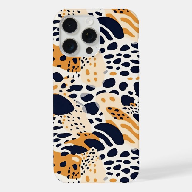 Coque iPhone Colorful Animal Print 12 (Verso)