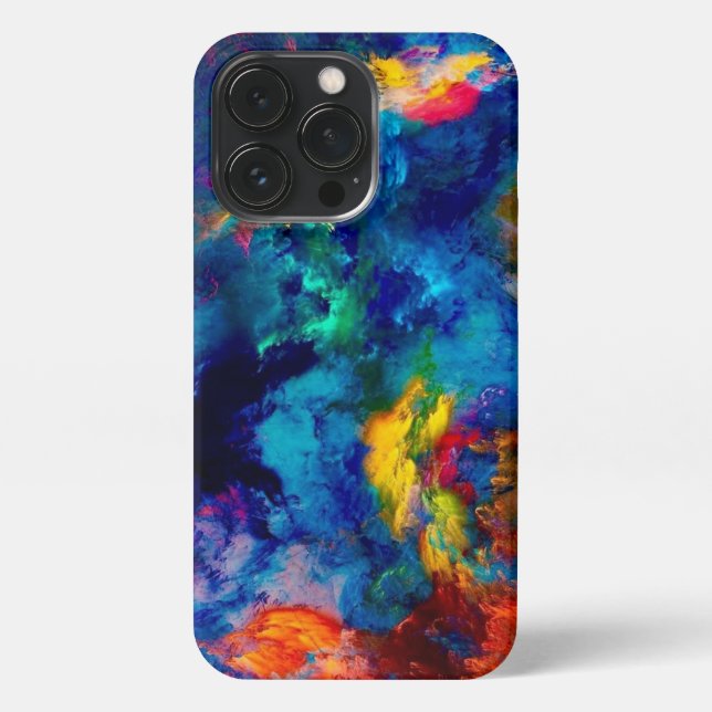 Coque iPhone Colourful Coque de téléphone (Verso)