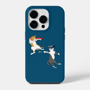 Coque Pour iPhone 14 Plus Combat de chats