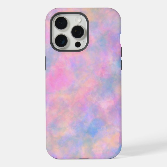 Coque iPhone Combinaison géniale de couleurs pastel (Verso)