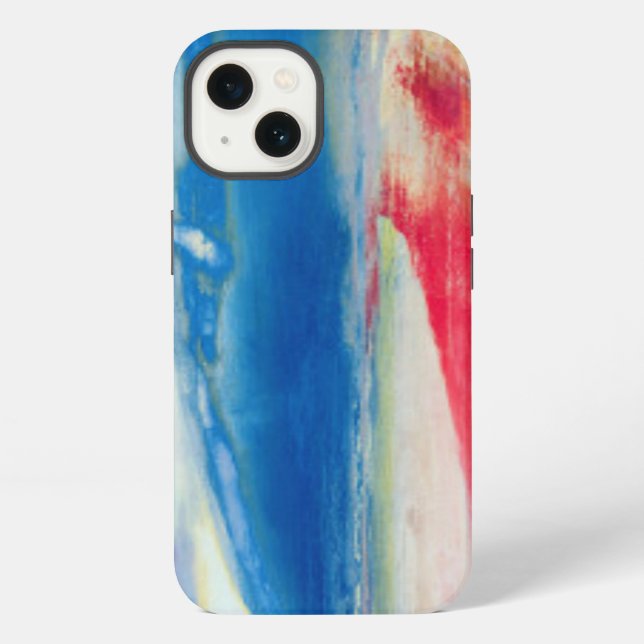 Coque iPhone Composition abstraite (Verso)