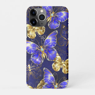 Coque iPhone 11Pro Composition avec papillons Sapphire