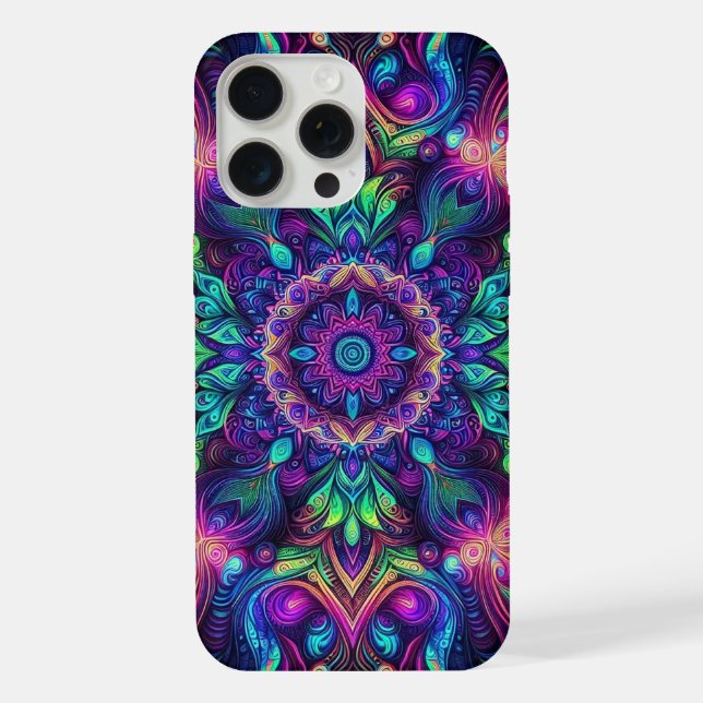 Coque iPhone Conception Blacklight (Verso)