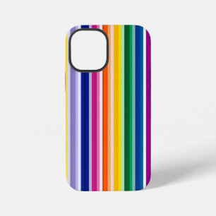 Coque iPhone 12 Mini Conception de bandes verticales colorées
