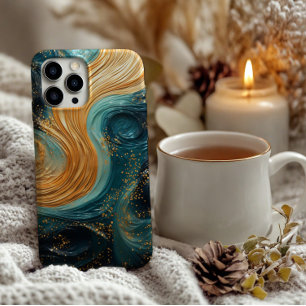 Coque iPhone 11Pro Max Conception de peinture et de Parties scintillant A