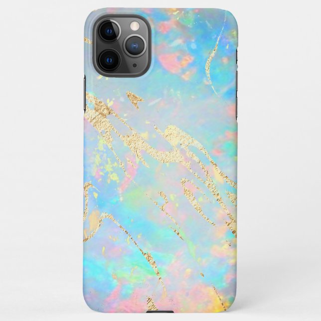 Coque iPhone conception en pierre optique (Dos)
