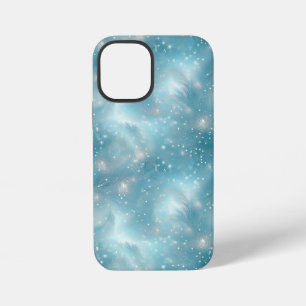 Coque iPhone 12 Mini Conception scintillante bleue étincelante