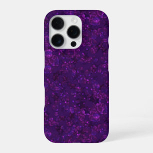 Coque iPhone 16 Pro Confettis violets