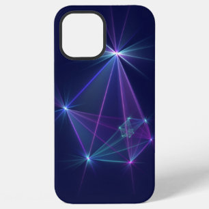 Coque iPhone 12 Pro Max Constellation, Art Fractal Abstrait Fantastique