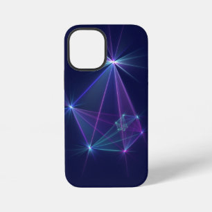 Coque iPhone 12 Mini Constellation, Art Fractal Abstrait Fantastique