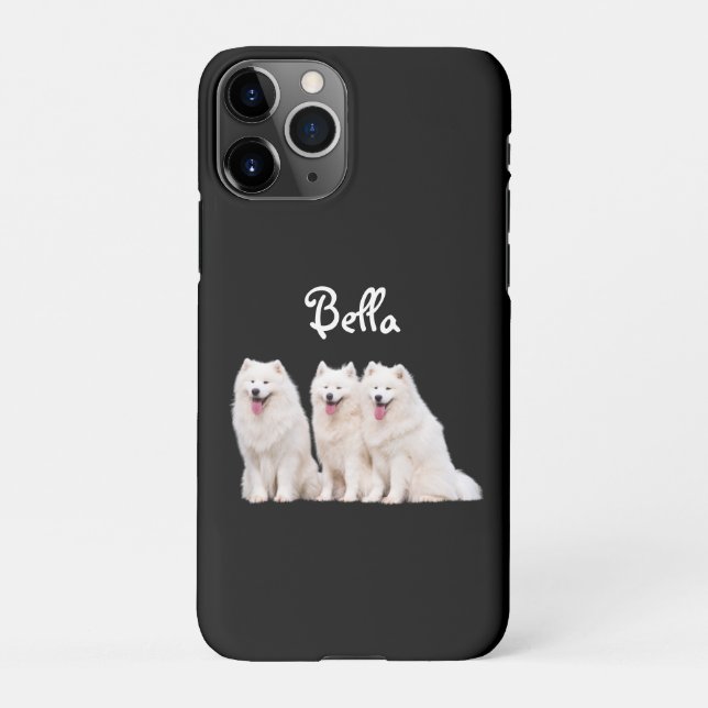 Coque iPhone Coque d'esquisse personnalisée pour animaux de com (Dos)