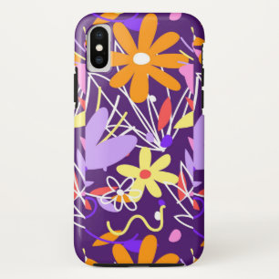 Coque iphone Coque-mat Floral coloré