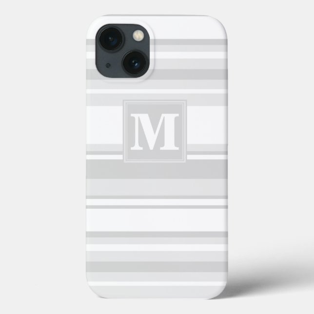 Coque iphone Coque-mat gris clair (Verso)