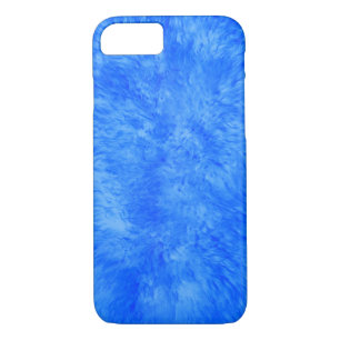 Coque iphone Coque-Mate de fourrure bleue