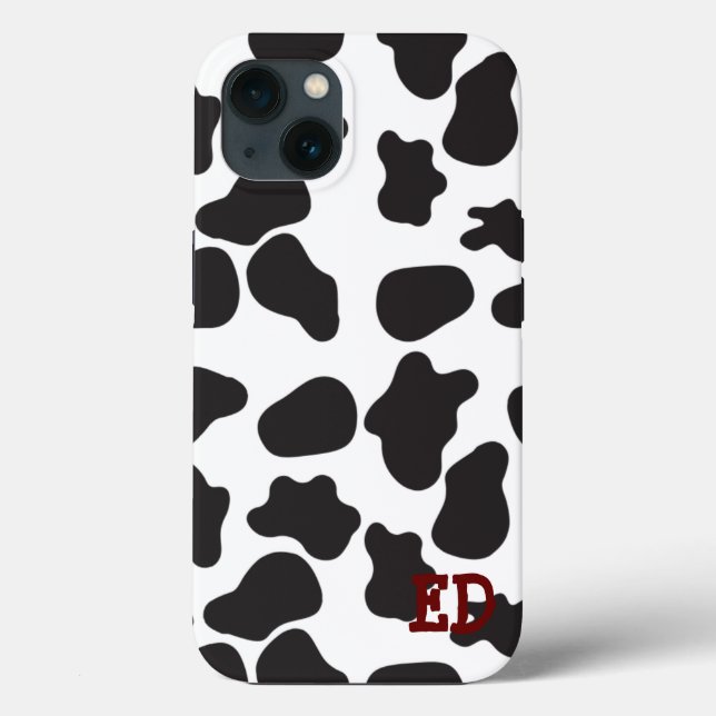 COQUE IPHONE Coque-maté de la vache (Verso)
