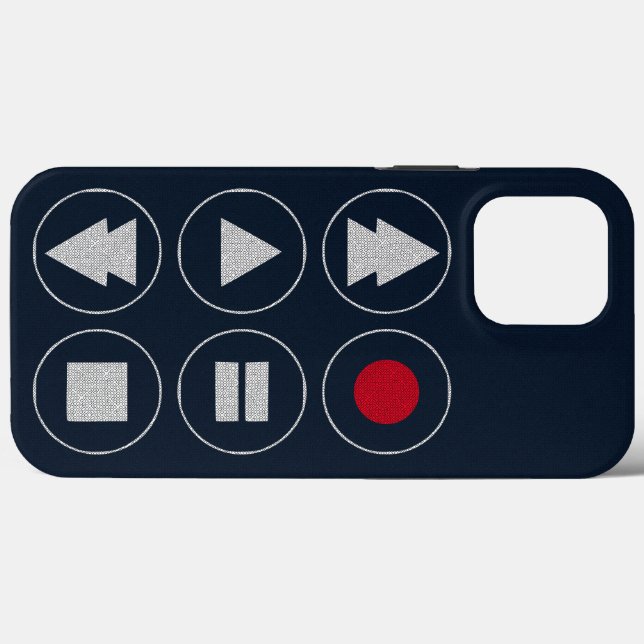 Coque iphone Coque-Mate des icônes techniques (Verso (horizontal))