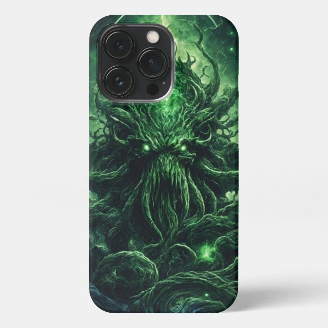 Coque iPhone Cosmic Oddities: Cthulhu (Verso)