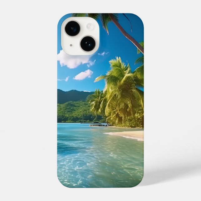 Coque iPhone Costa Rica Island Paradise  (Verso)