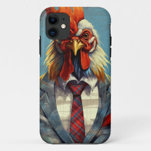 Coque iphone costume de coq