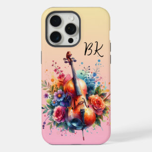 Coucou aquarelle et fleurs personnalisées