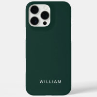 Coque iphone couleur verte personnalisé avec perso