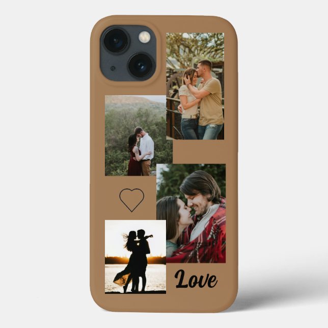 Coque iphone couple personnalisé (Verso)