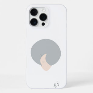 Coque iPhone 16 Pro Max Couronne de sagesse   Art féminin minimaliste mode