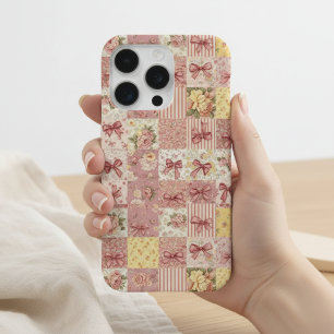Courtepointe florale patchwork Coquette Fleurs de