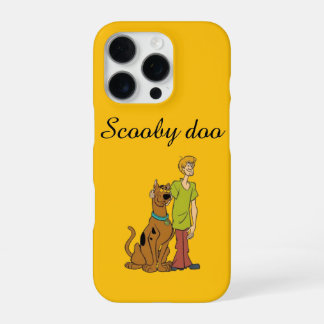 Coque iPhone 16 Pro couvercle arrière de téléphone [Scooby Doo]