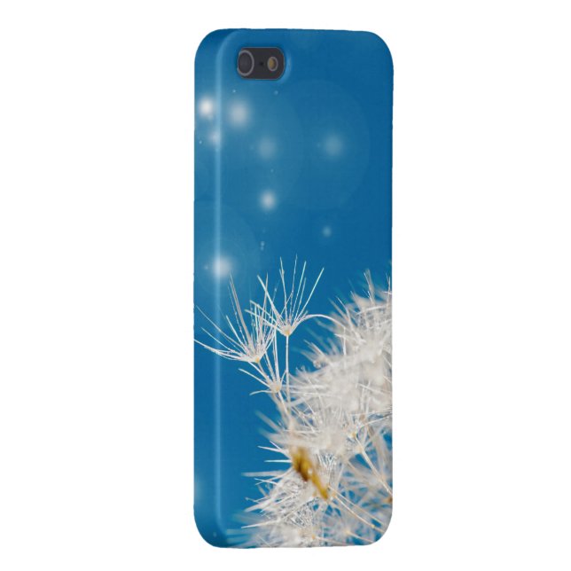 Coque iPhone couverture de pissenlit (Dos Gauche)