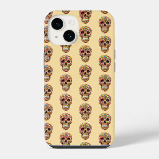 Coque Pour iPhone 14 Crânes Sucrés