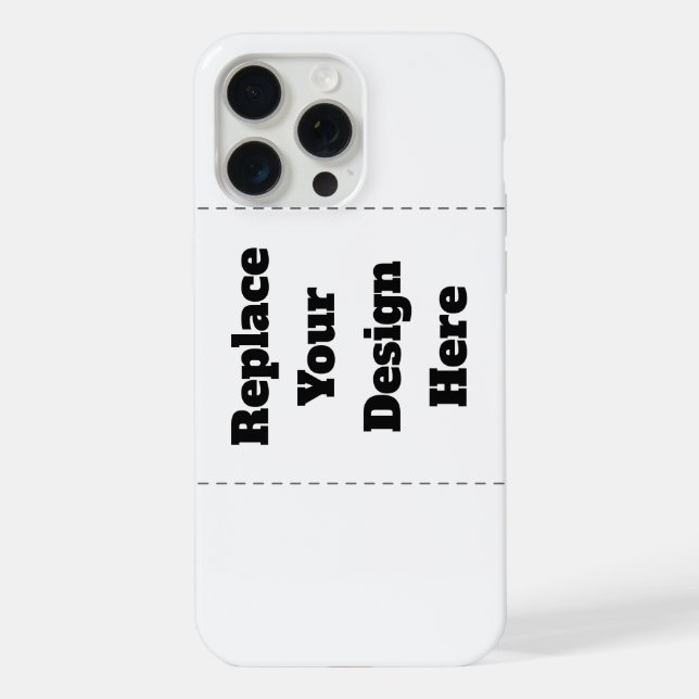 Coque iPhone Create Your Own white  (Verso)
