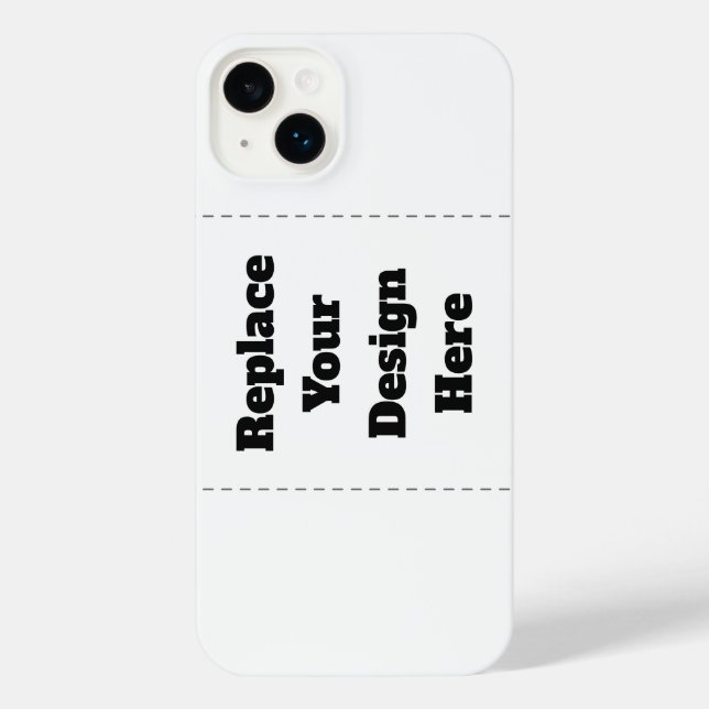 Coque iPhone Create Your Own white  (Verso)