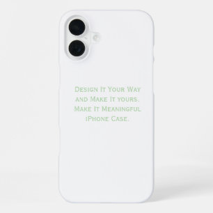 Coque iPhone 16 Plus Créez Votre Personnalisation