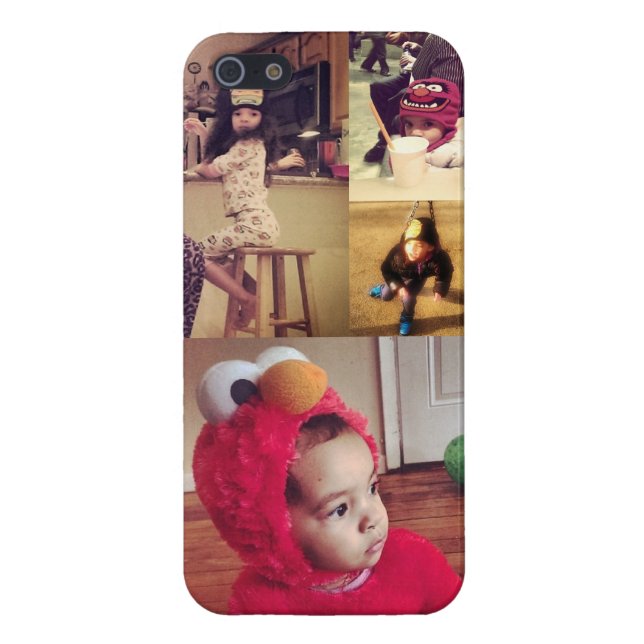 Coque iPhone Créez votre propre cas de l'iPhone 5s de collage (Dos)