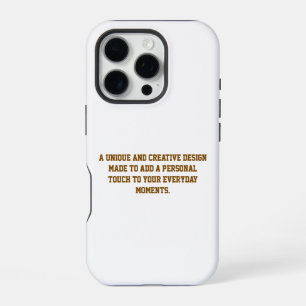 Coque iPhone 16 Pro Créez votre propre étui robuste pour iPhone 16 Pro