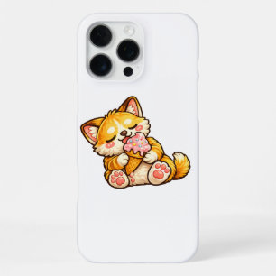 Coque iPhone 16 Pro Max Crème glacée de chat mignon