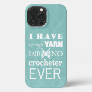 Etui iPhone 13 Pro Max Crochet Pas Suffisamment Artisanat En Fil