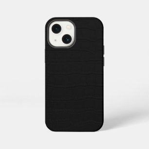 Etui iPhone 13 Mini Crocodile noir - Impression