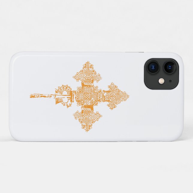 coque iphone croisé éthiopien (Dos (Horizontal))