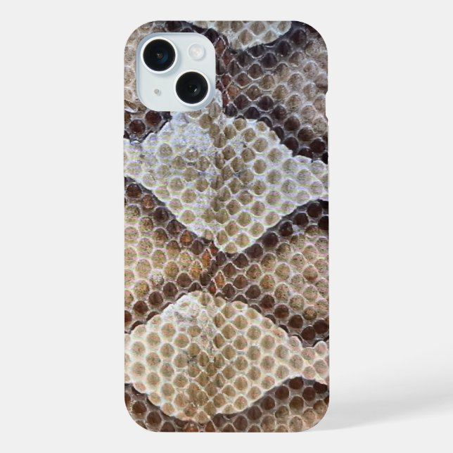 Coque iPhone Crotale à diamants (Verso)