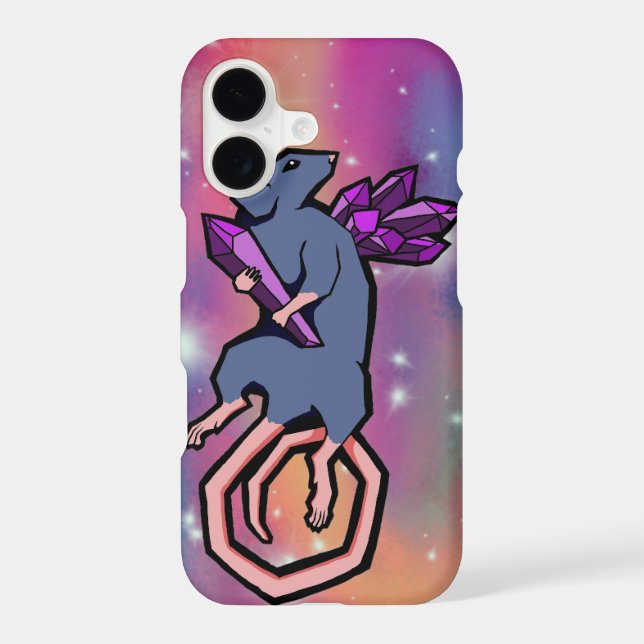 Coque iPhone Crystal Rat (Verso)