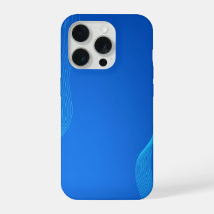 Cuir bleu élégant