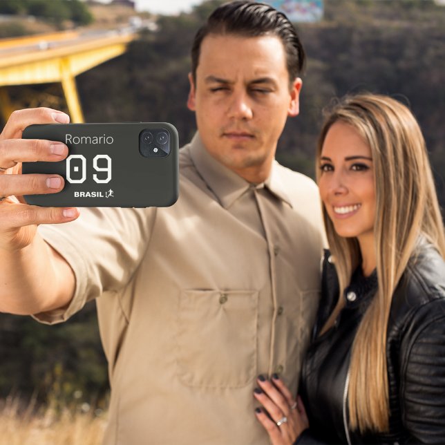 Coque iPhone Customizable Brasil Seleção Personalized Gear (Créateur téléchargé)