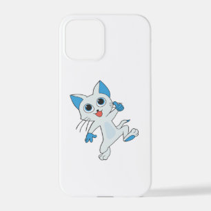 COQUE iPhone 12 PRO CUT JUMPING LÉGER CYAN CUISINE AUX YEUX BLEUS, ORE