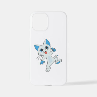 COQUE iPhone 12 MINI CUT JUMPING LÉGER CYAN CUISINE AUX YEUX BLEUS, ORE
