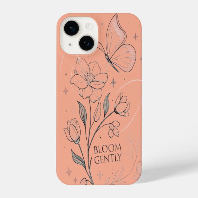 Coque iPhone Cute Aesthetic-daisy Positivity design (Verso)