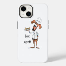 Cute chef de chien Whimsical